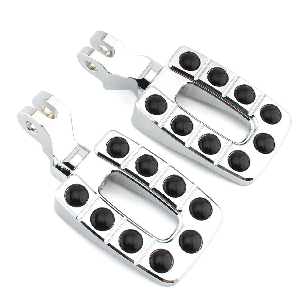 Front Foot Peg Footrest Pedal Non-Slip For Speedmaster Thunderbird Storm Chrome