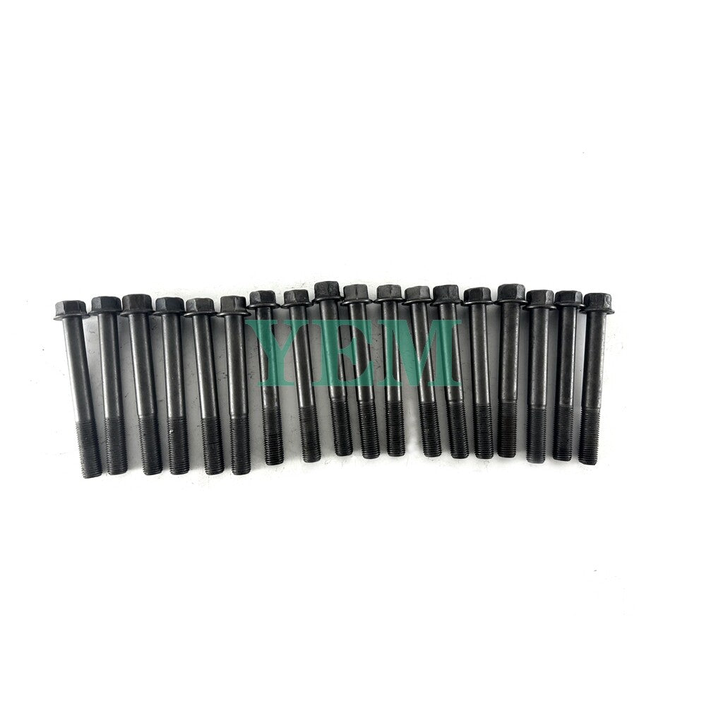 1 Set Engine Head Bolt 18pcs For Yanmar 4TNA78 Engine 4TNA78 Cylinder Head Bolt