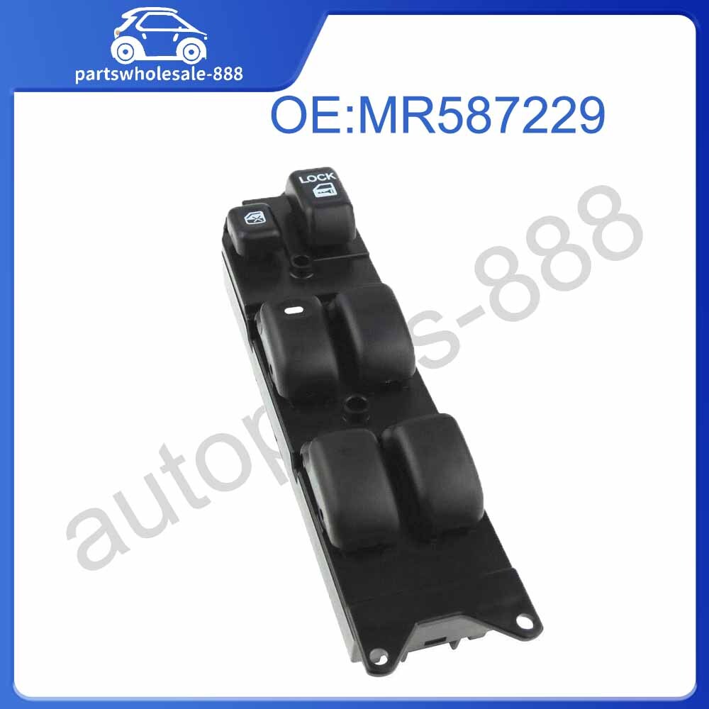 Front left power switch for Mitsubishi Lancer 2002-2003 MR587229