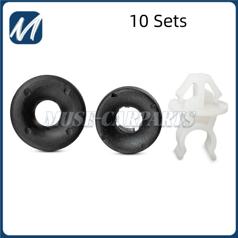 for HONDA for Acura TSX for RDX S2000 Hood Prop Rod Support Holder Clip +Grommet SS0 S84