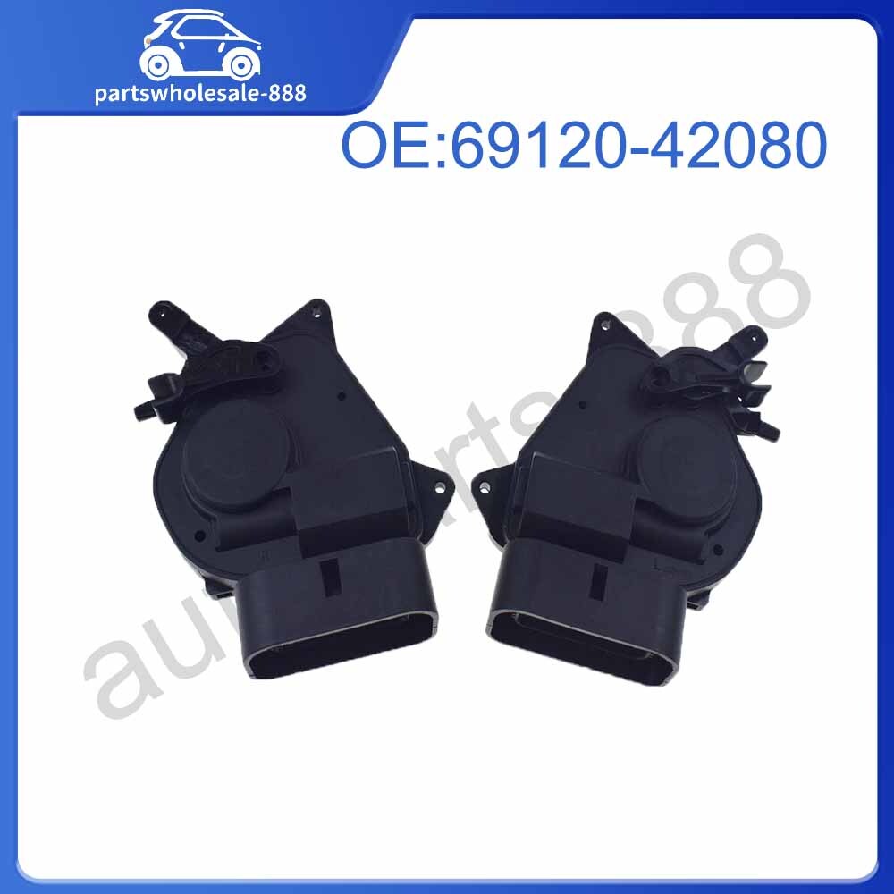 Front Central Electric Power Door Lock Unlock Actuators Pair for Toyota RAV4