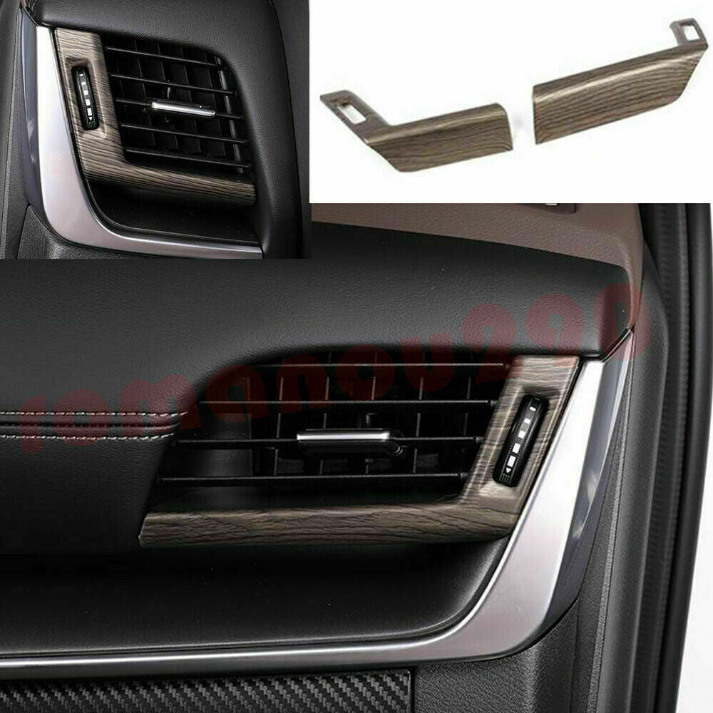 for Nissan Rogue 2021-2022 Wood Grain ABS Center Console Air Outlet Cover Trim