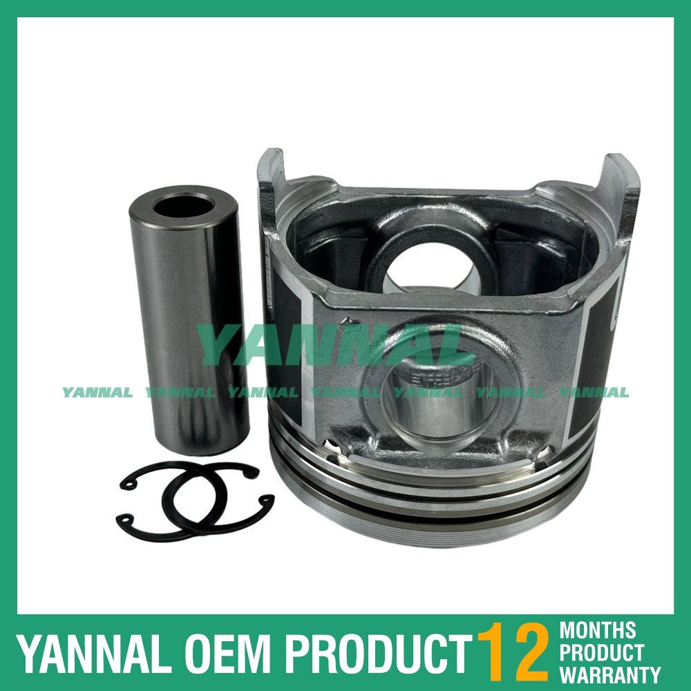 Piston with ring STD for Kubota 1J784-2111 V3307 DI V3307 T (bowl 52 mm)
