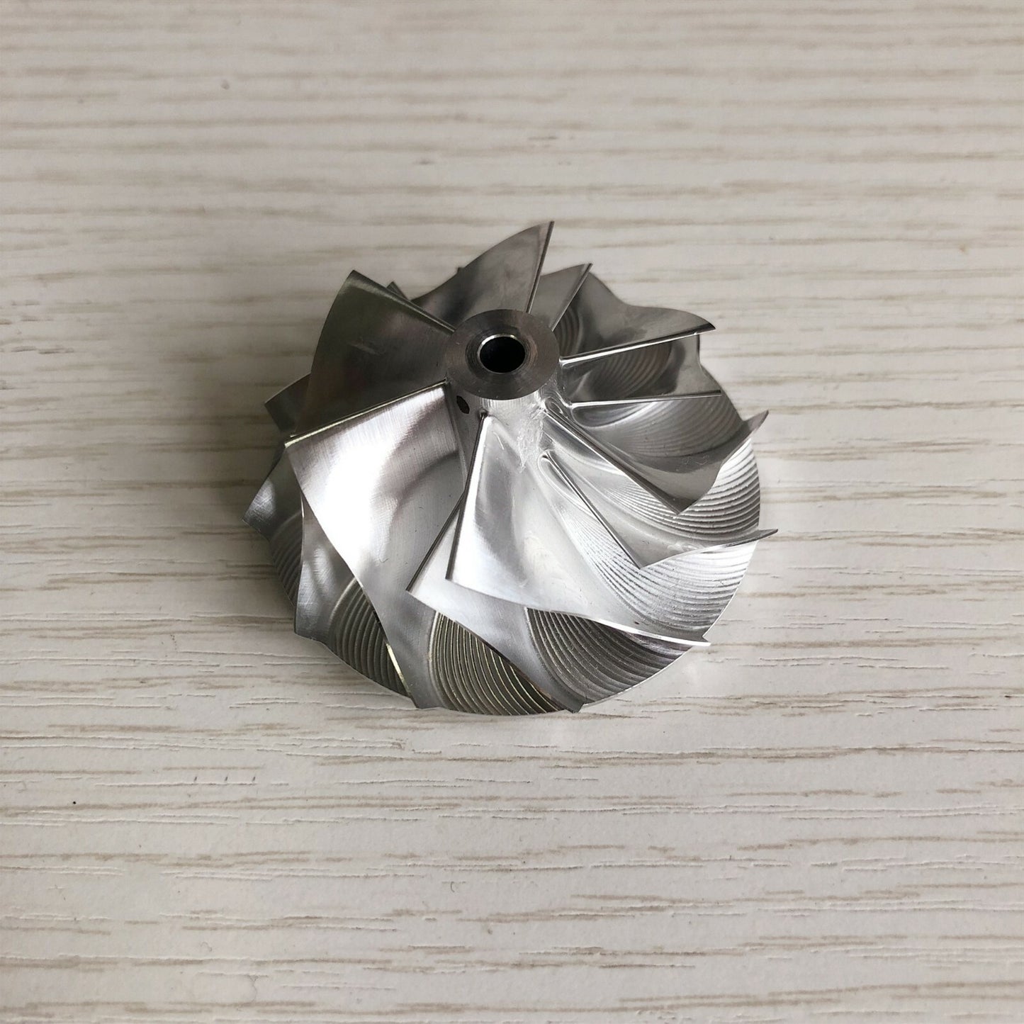 TD03 41.00/50.96 mm 6+6 blade turbocharger milled/bulk compressor wheel