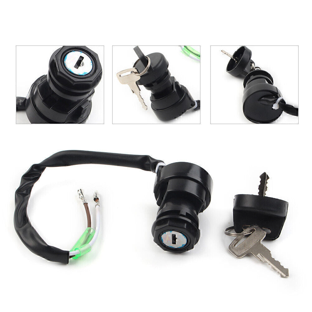 Ignition Key Switch for Kawasaki Bayou 400 KLF400 4X4 1993-1996 Atv