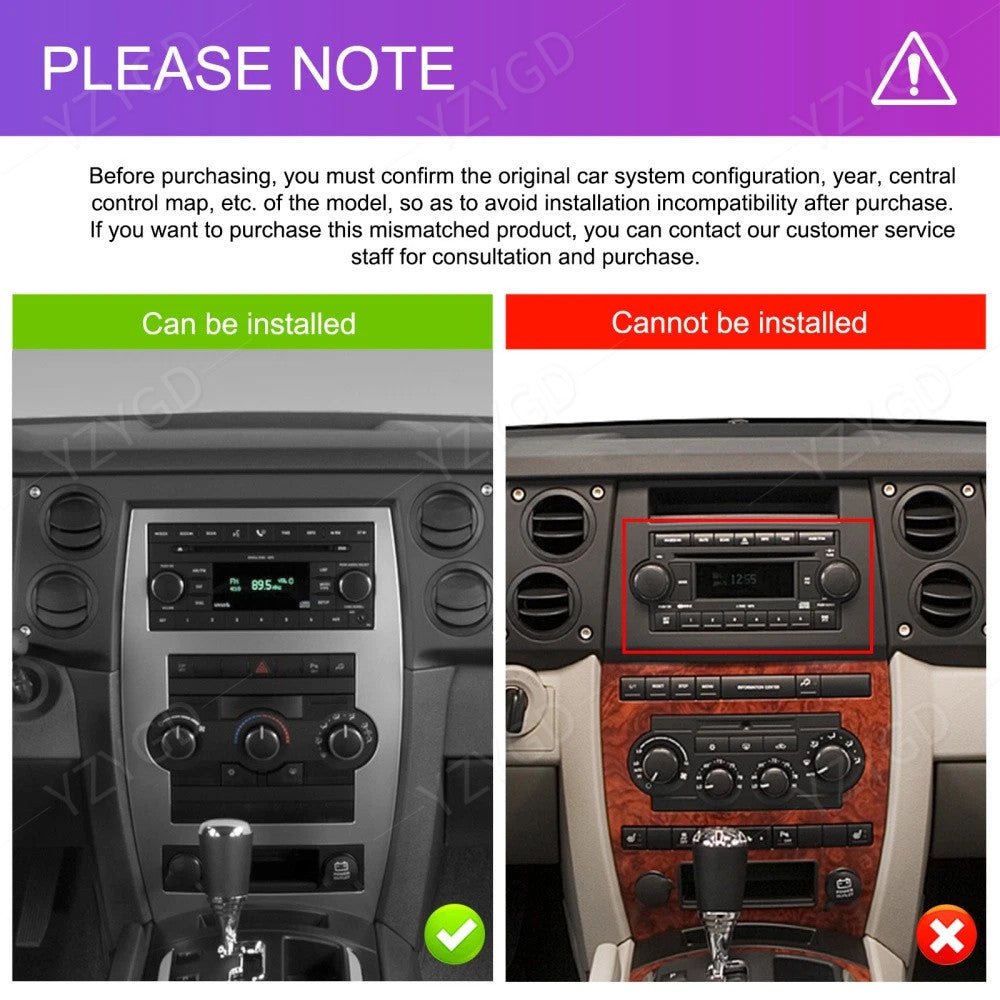 for Dodge for Challenger 2009-2011 Android Auto Carplay Car Stereo Radio Screen GPS