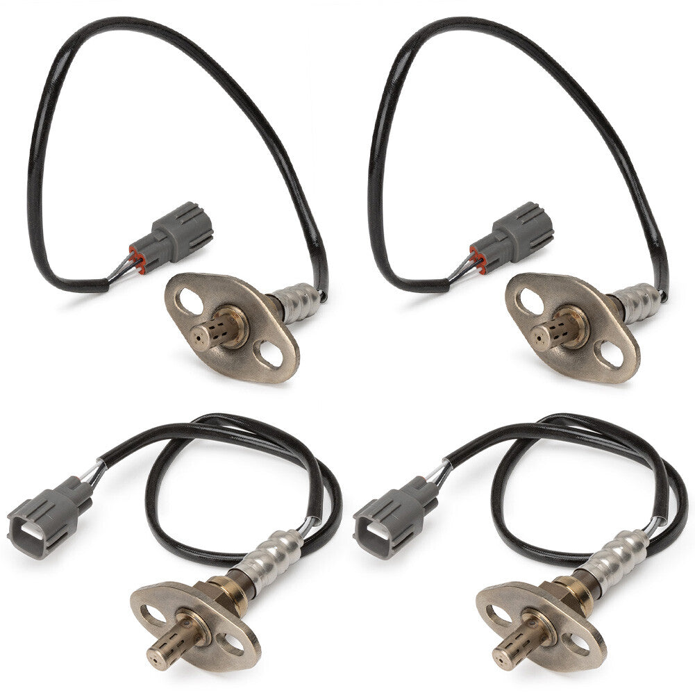 Four upstream oxygen (O2) sensors are compatible with 1991-95 for Toyota 4Runner pickups in Previa 2.4L and 3.0L models.
