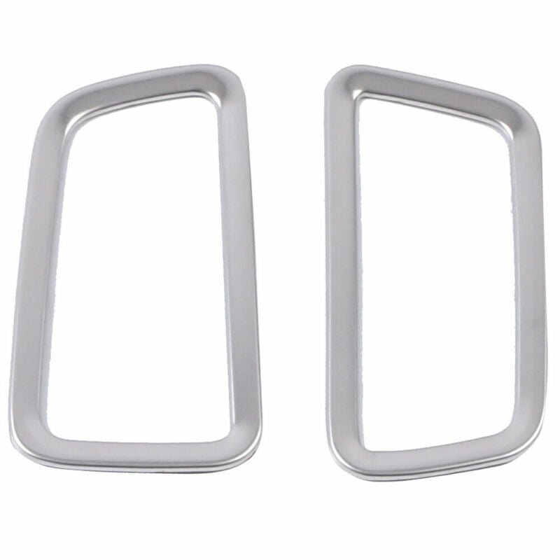 for Kia K5 2021-2023 Silver Interior Instrument L&R Air Outlet Vent Frame Cover