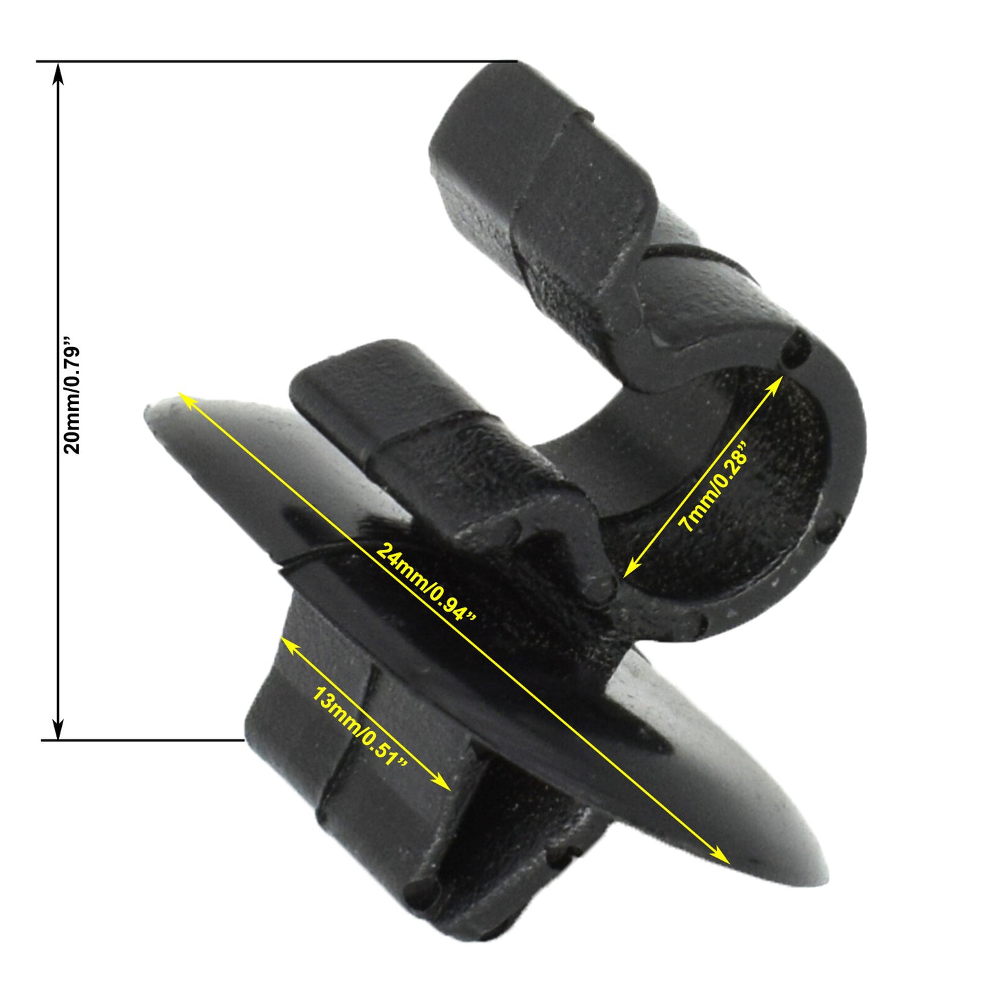 2 x bonnet rod bonnet support clips for Peugeot 1007 106 206 306 3008