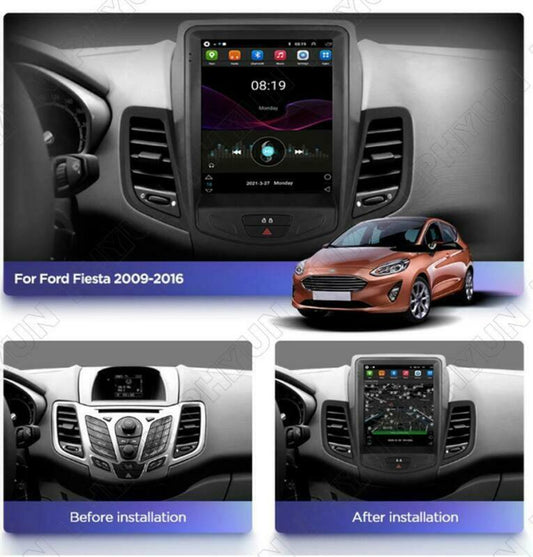 for Ford Fiesta 2009-2016 9.7 Android 10.1 Car Radio Stereo GPS Navi WiFi 2+32G