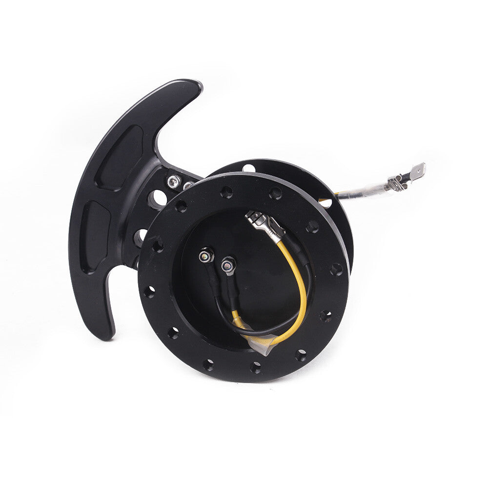 BK Quick Release Hub Steering Wheel Kit Adapter Body Removable Snap Off Boss Kit