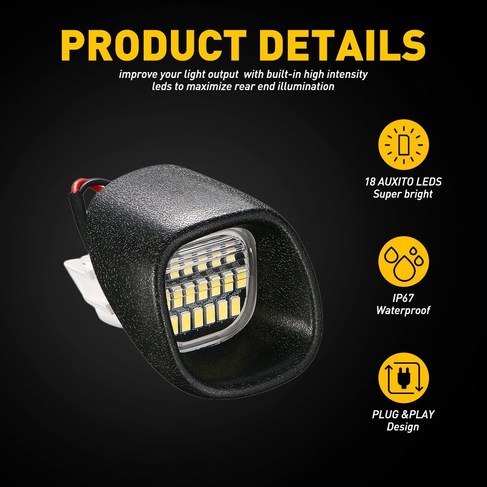 S10 for GMC Sonoma Jimmy Blazer SMD LED Gum Print 2-Set
