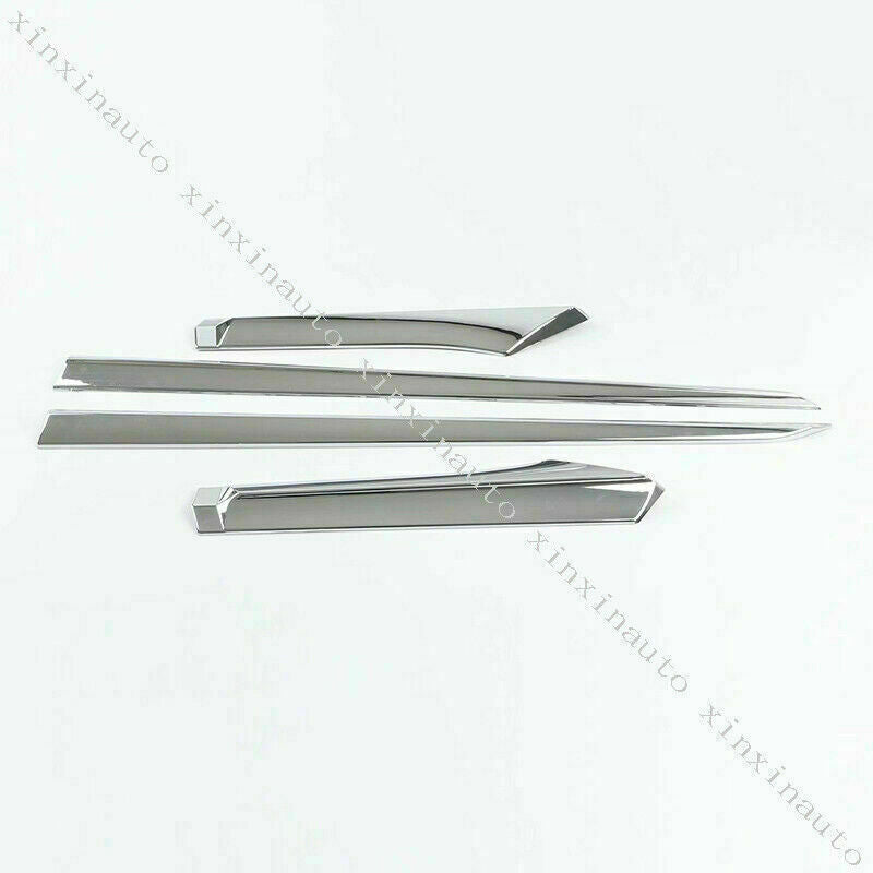 for Toyota RAV4 2019-2023 Chrome ABS Door Body Side Moulding Cover Panel Trim 4X