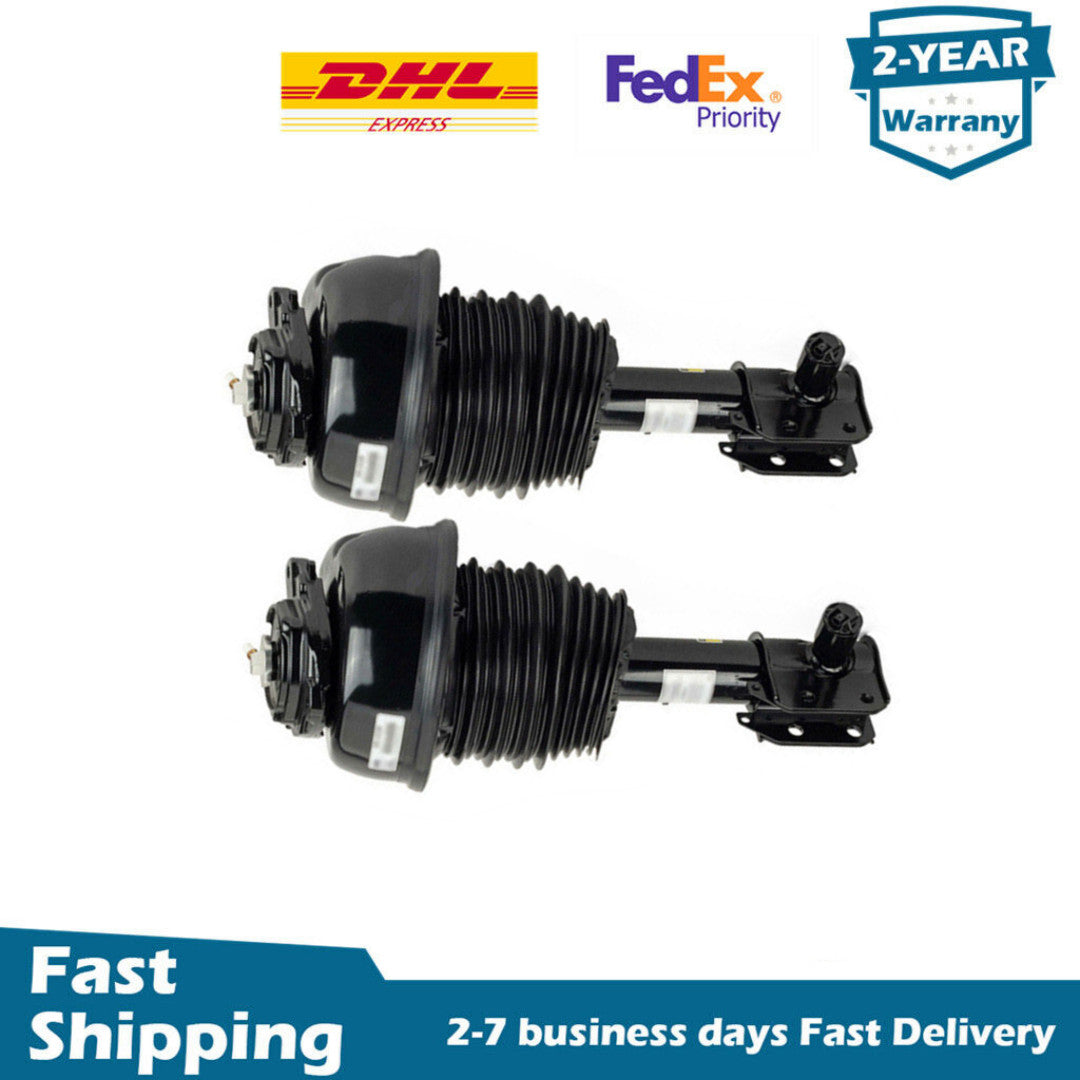 Pair Front Air Suspension Struts Fit for Benz E-CLASS W212 CLS C218 4MATIC 2011-2017