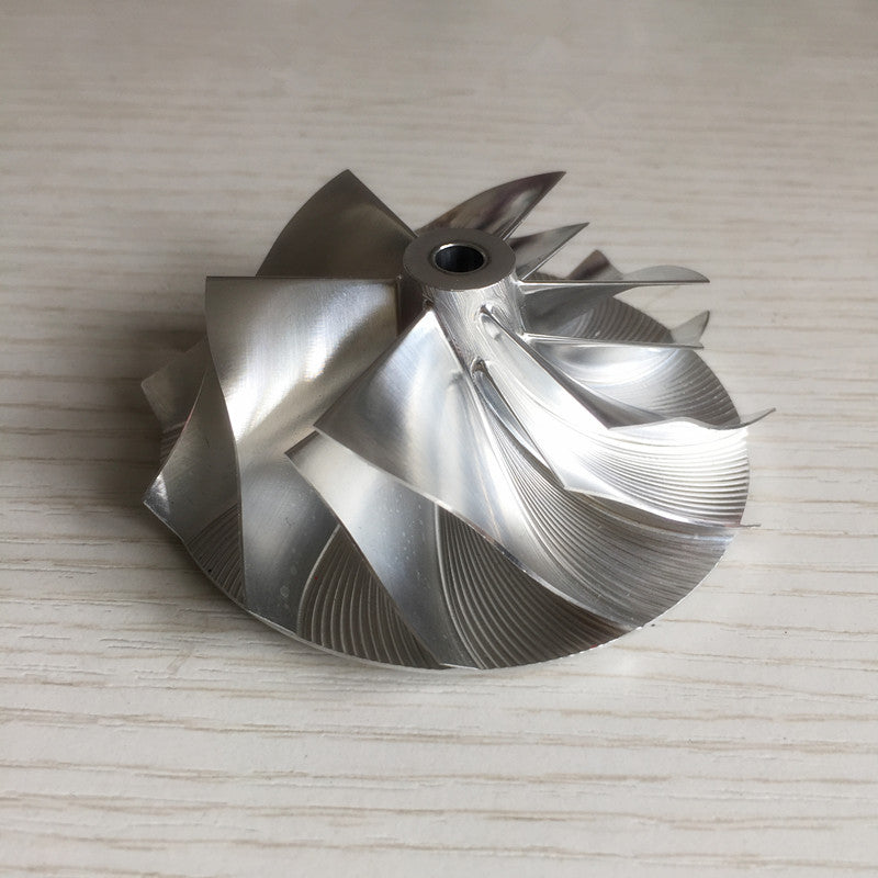 TD04HL 20G 52.56/68.00mm 6+6 blades 49189-X performance billet compressor wheel