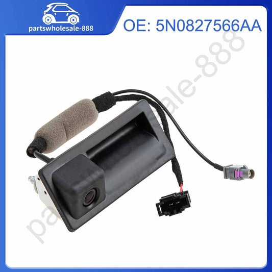 Rear Trunk Release Handle Backup View Camera for Audi A4 A5 Q3 Q5 S4 5N0827566AA