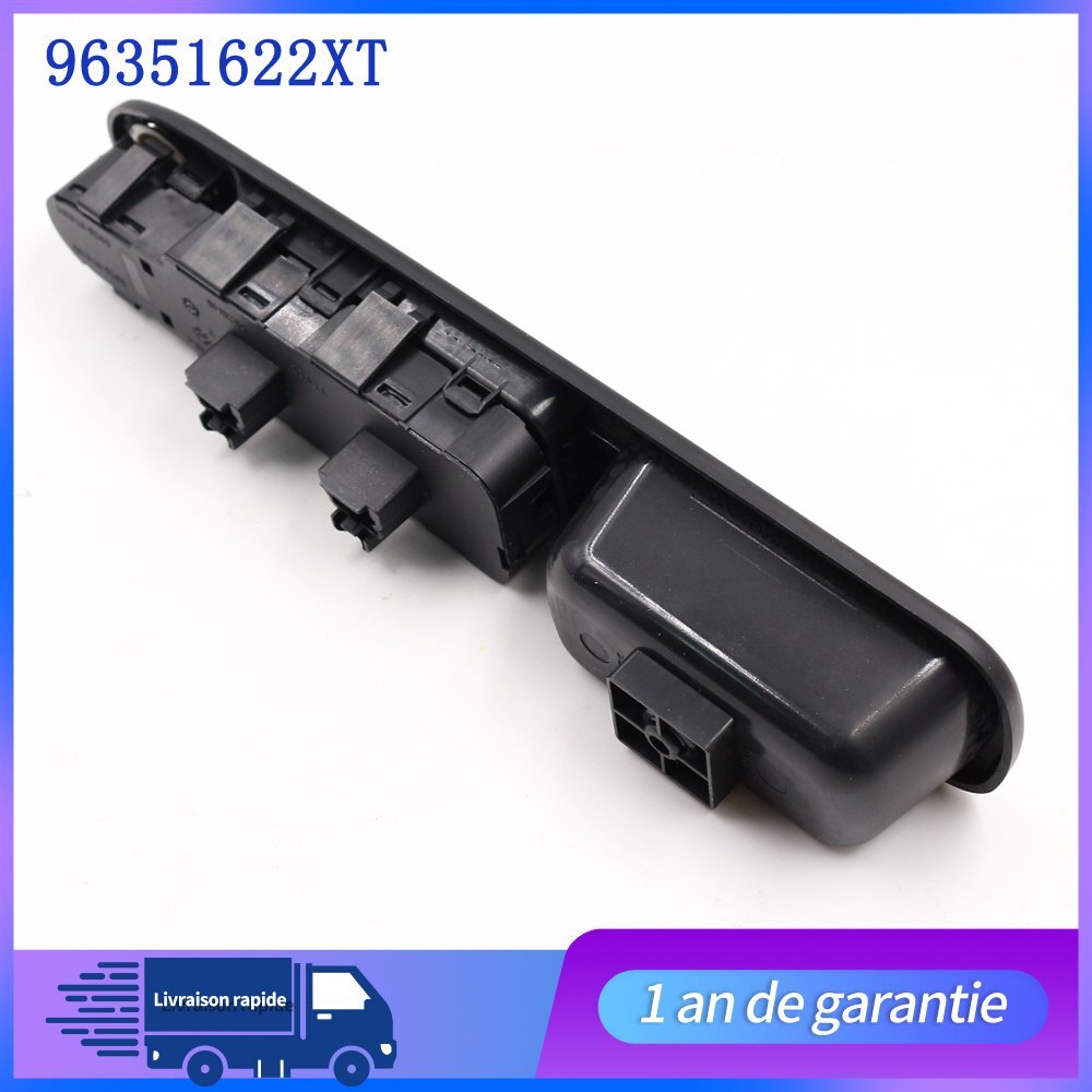 Pour for Peugeot 307 96351622XT Commande Leve Vitre Avant Gauche 2000-2005 Neuf