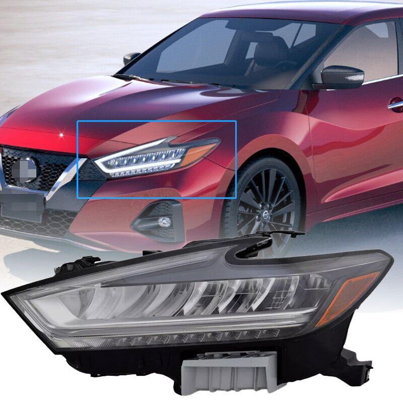 Left Driver Side for Nissan Maxima 2019 2020 2021 LED Headlight Assembly