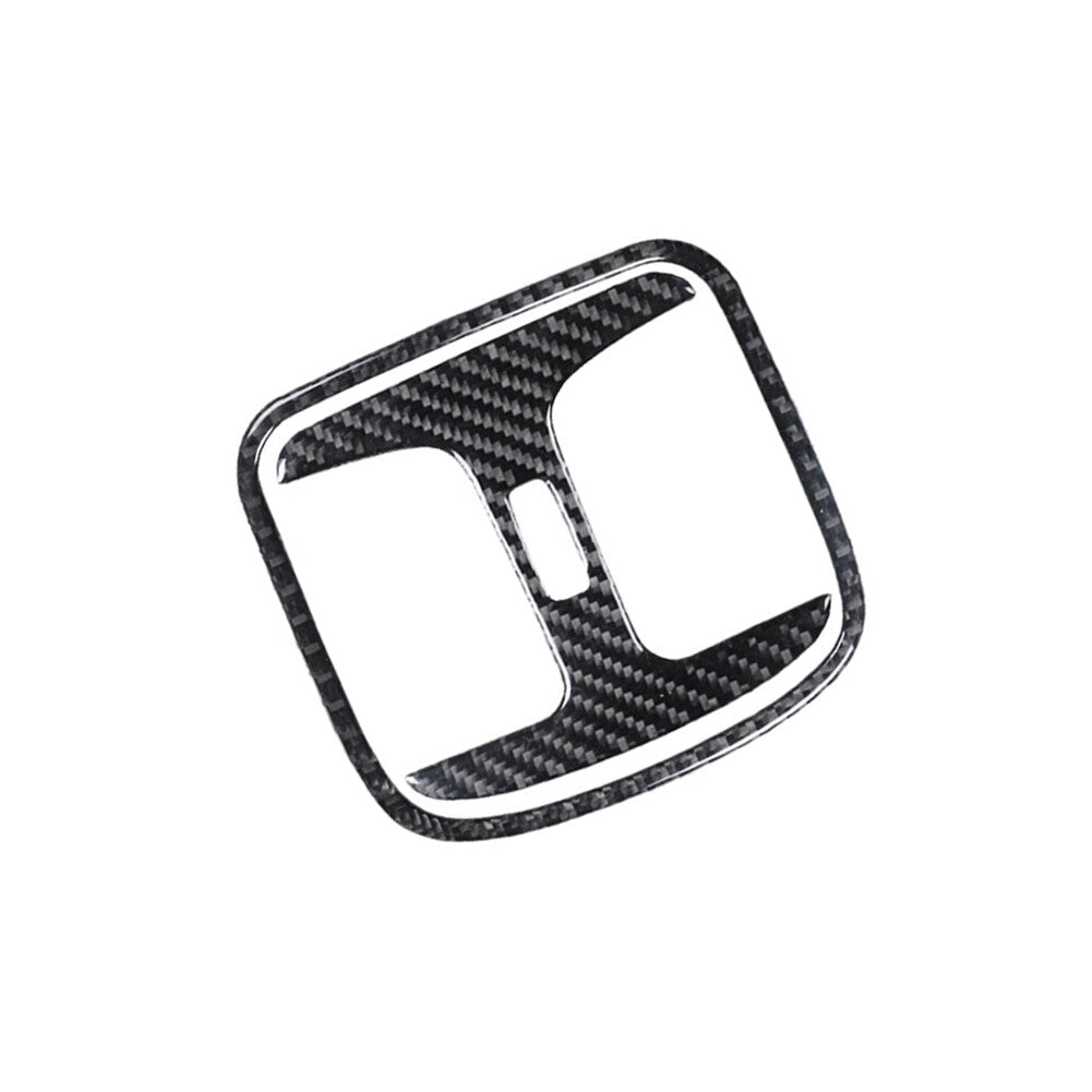 Carbon Fiber Rear Air Vent Outlet Cover Trim for Chrysler 200 2015-2017 Type A