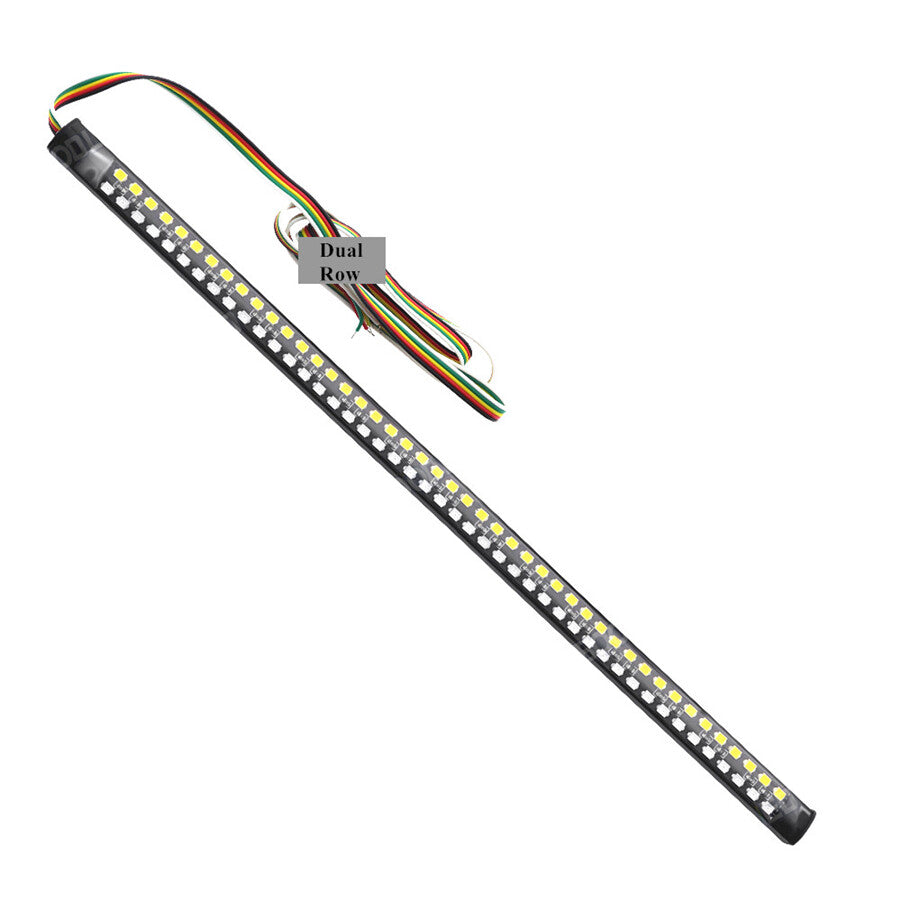 Motorcycle Led Rear Turn Signal Brake Light Stop Daytime Running Light 11.8in