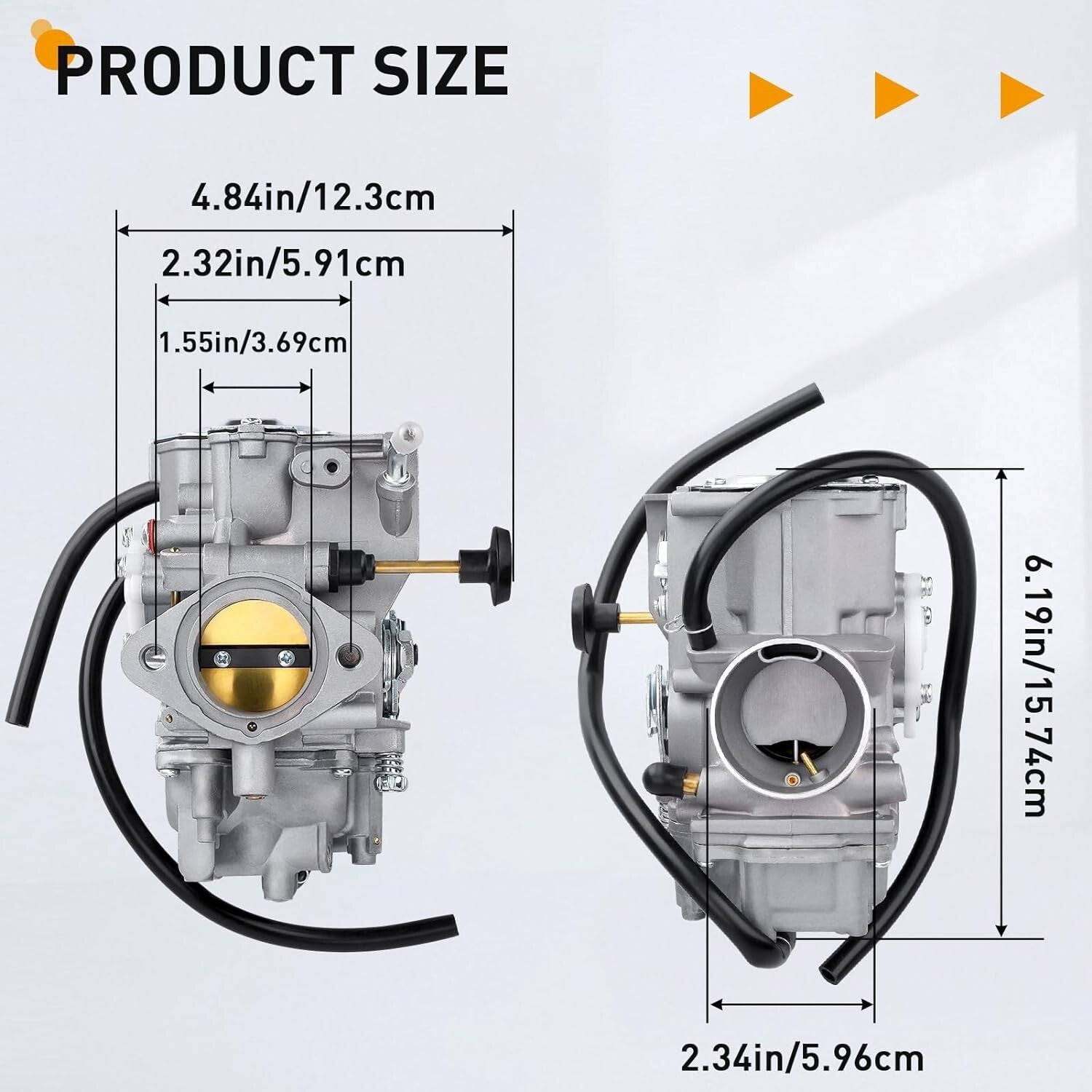 YFM350 Carburetor for Yamaha Warrior 350 Big Bear 350 MOTO-4 350 YFM350 YFM350F