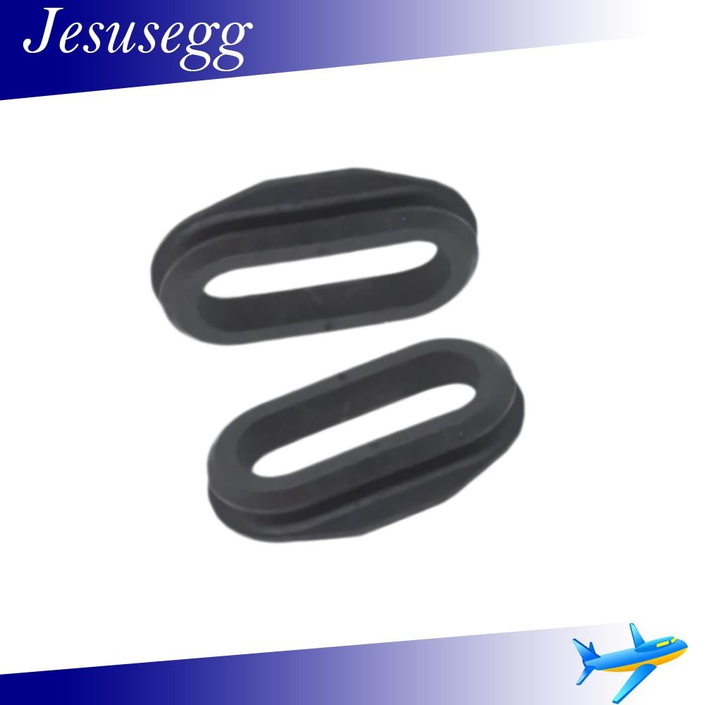 2x Radiator Rubber Mount Bracket Black Fits For S-Class W140 S420 S500 S600