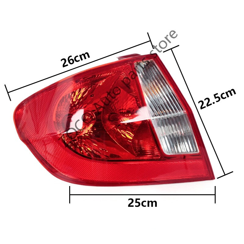 1Pair Rear Bumper Tail Light Stop Brake Lamp for Hyundai GETZ 2 5 DOOR 2005-2011
