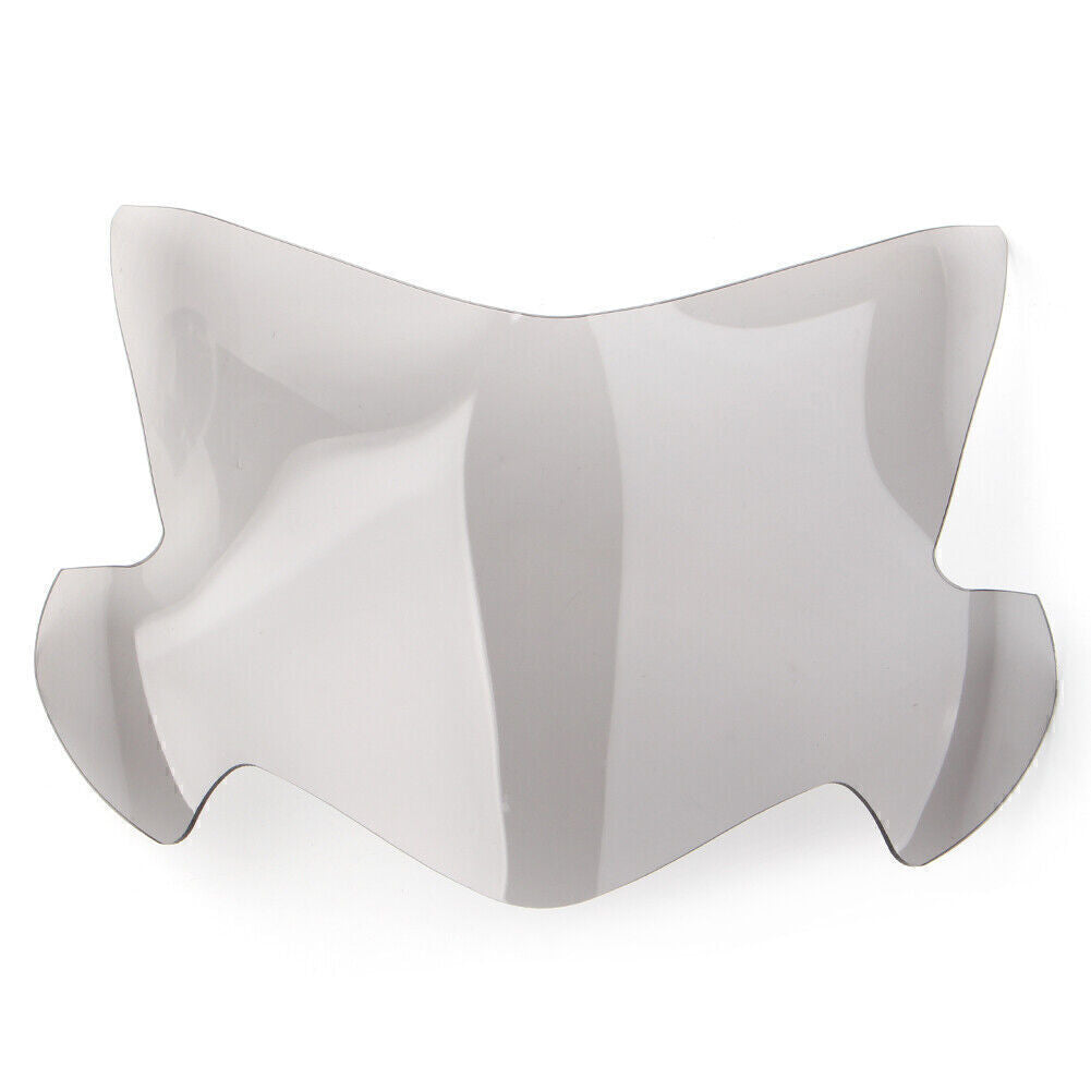 Front Headlight Guard Shield Screen Lens Cover Grey for SUZUKI GSX-S750 2015-21