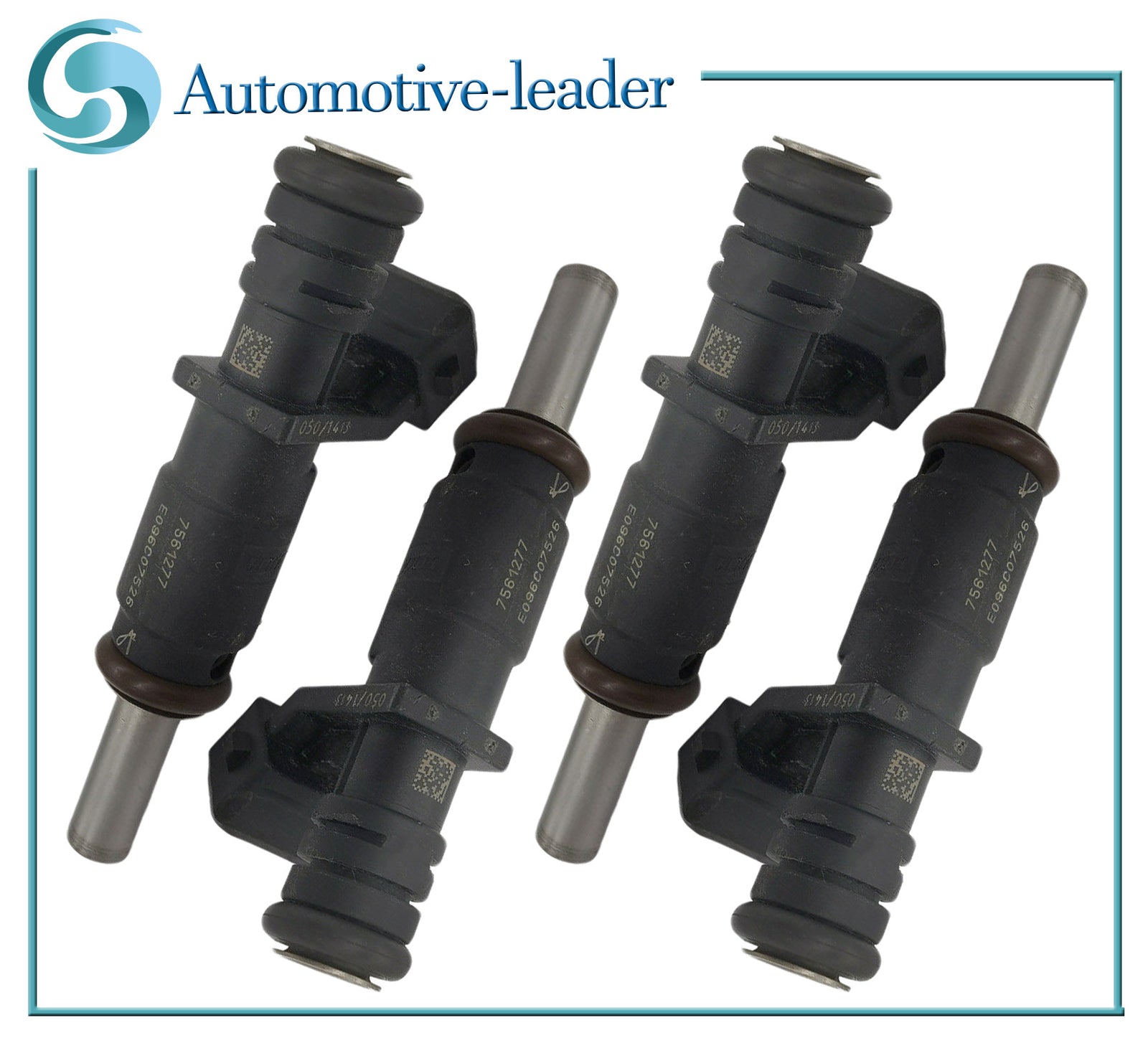 4Pcs Fuel Injectors 7561277 for BMW E81 E87 E90 E93 E84 116i 120i 316i 320i X1