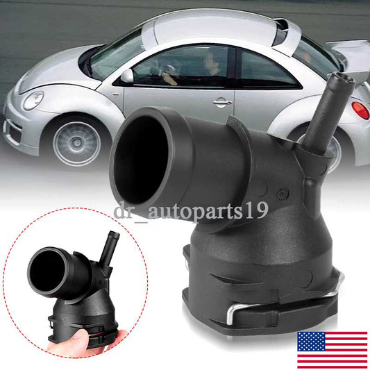 3C0122291 Upper Radiator Coolant Pipe Connector Fits for VW Beetle for Passat for Golf for Audi