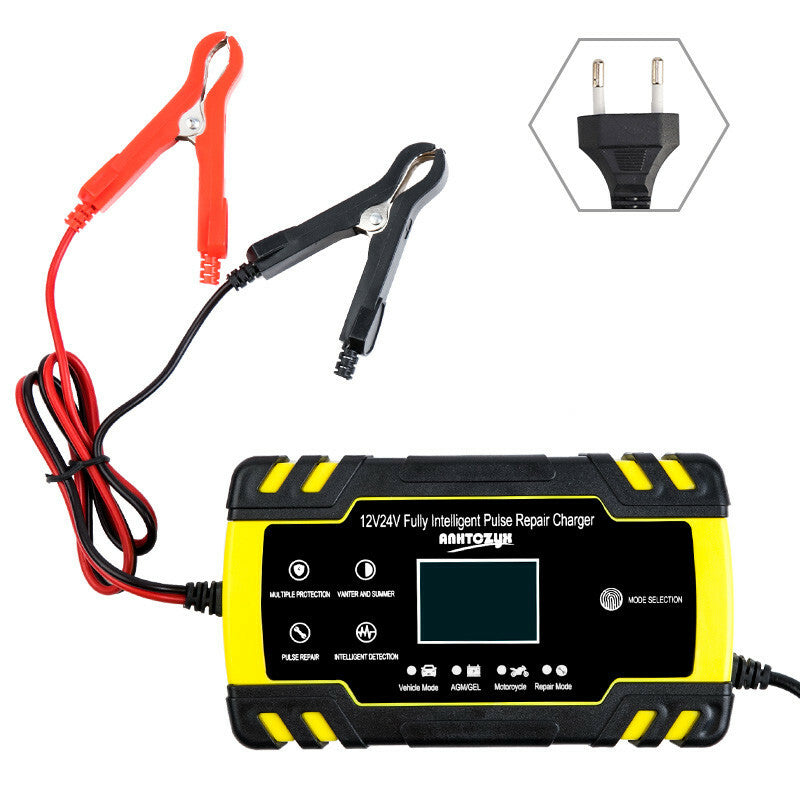 Car LCD Repair Battery Charger Tool Automotive Pulse Repair Maintainer EU Plug
