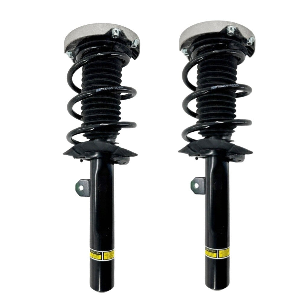 A pair of rear shock absorber struts with electric adjustment suitable for Lincoln for Navigator and for Ford Expedition 18