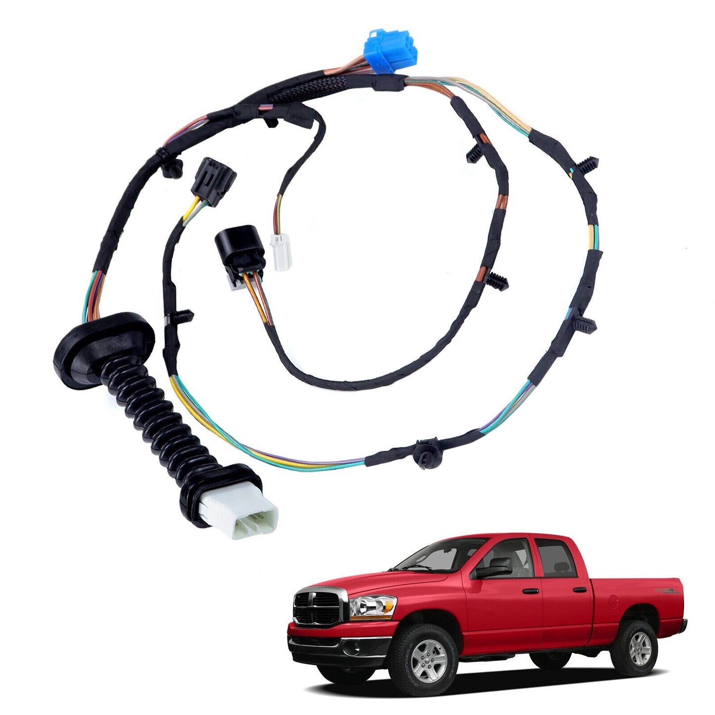 56051931AB Rear Door Wiring Harness 645-506 Fits for Dodge for Ram 1500 04-08