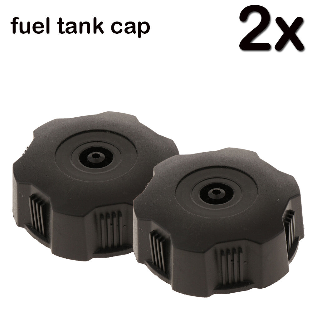 2x Petrol Tank Cap For 50cc 70cc 90cc ATV Fuel Cap Quad 4 Wheeler Go Kart Black