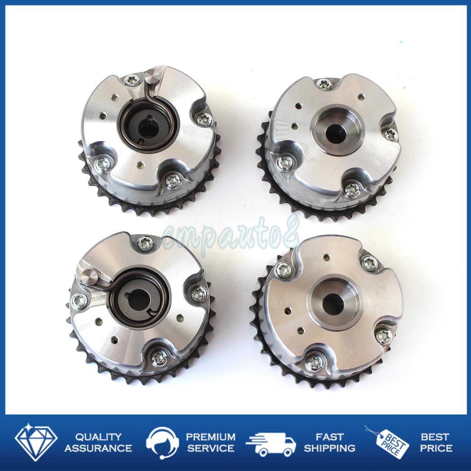 4x Intake  Exhaust Camshaft Adjuster Kit for VW for Audi 4.2L BAR BVJ BYH CAUA CNDA