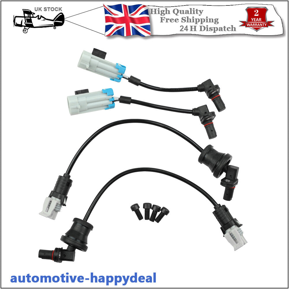 4X FRONT REAR ABS SPEED SENSOR for HOLDEN for CHEVROLET CAPTIVA for VAUXHALL for OPEL ANTARA