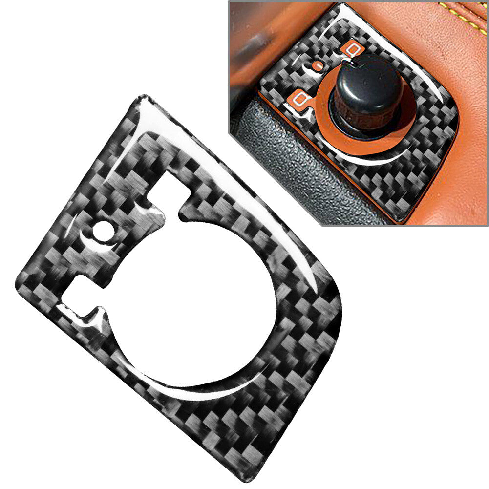 Window Lift Switch Button Panel Cover Trim Carbon for Audi TT 8N 2001-2006 RHD