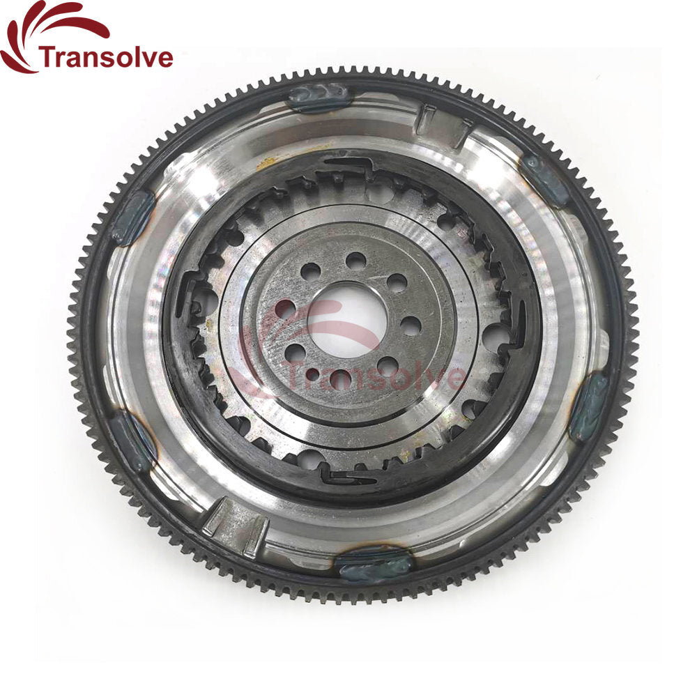 0AM DQ200 DSG 7 Transmission Flywheel 8 Holes 129T Fit for VOLKSWAGEN for AUDI for SKODA
