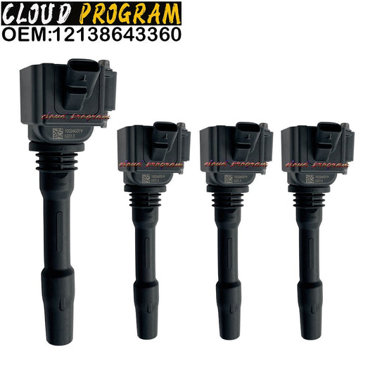 4pcs 12138643360 ignition coil for BMW 230i 330e 430i 530e 740e X1 X2 X3 X4 Z4