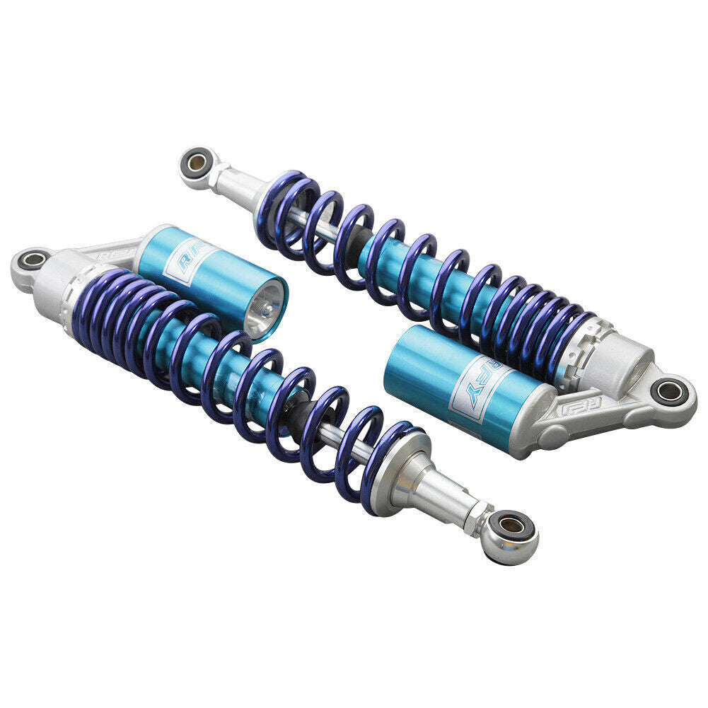 400mm 15 3/4 Rear Shock Absorber Suspension Kit Adjustable Universal Pair Motor
