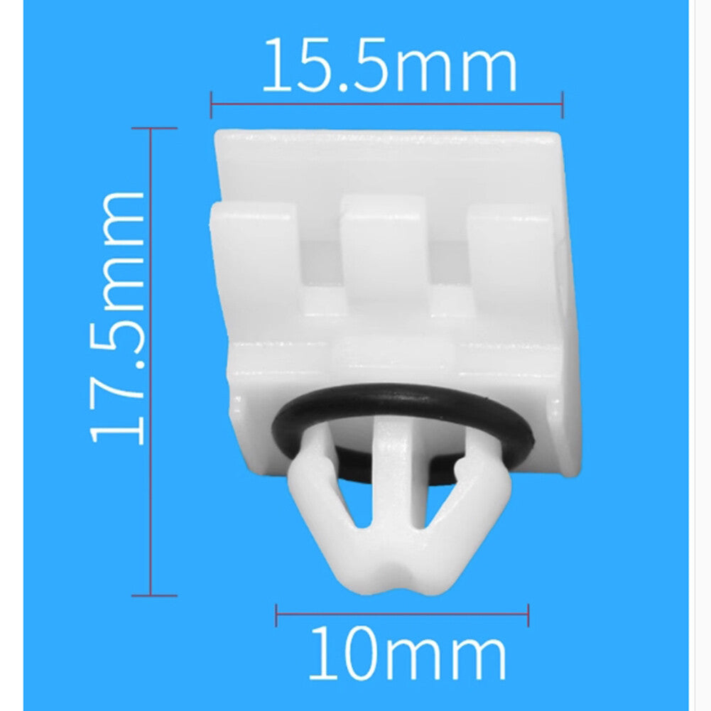 10 Car Rocker Panel Moulding Trim Retainer Clips for Mercedes-Benz