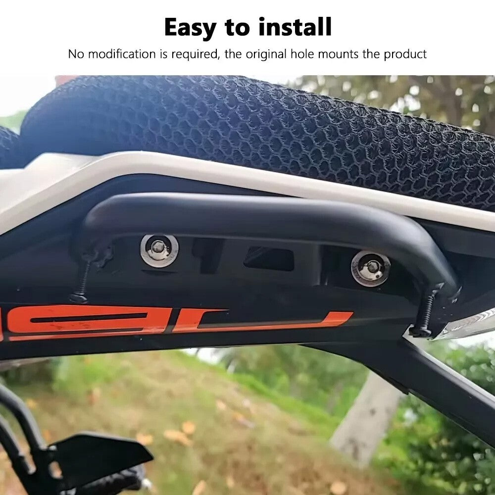 For 250/390 D Rear for Seat Handle Grab Bar Motorcycle Passenger Armrest Grab Kit