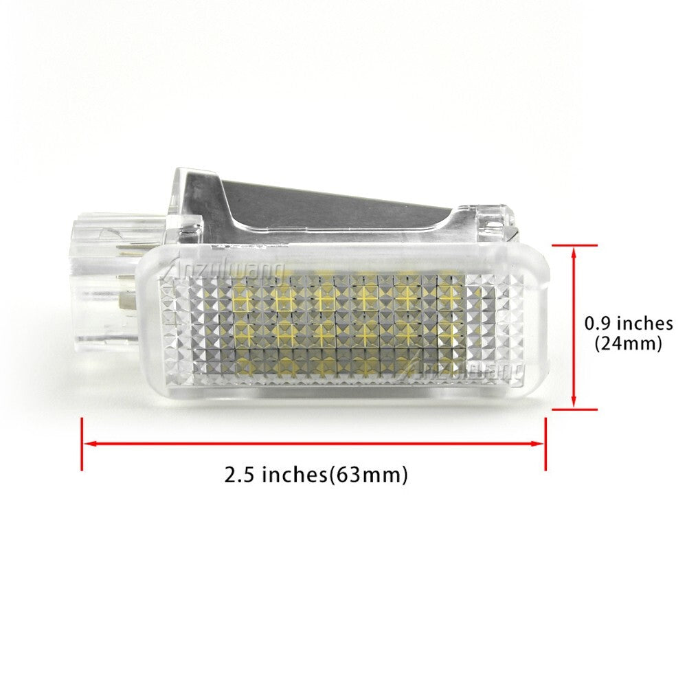 LED Interior License Plate Lamp for Audi A1 A3 A4 S3 S4 S5 S6 B5 for Volkswagen for Seat