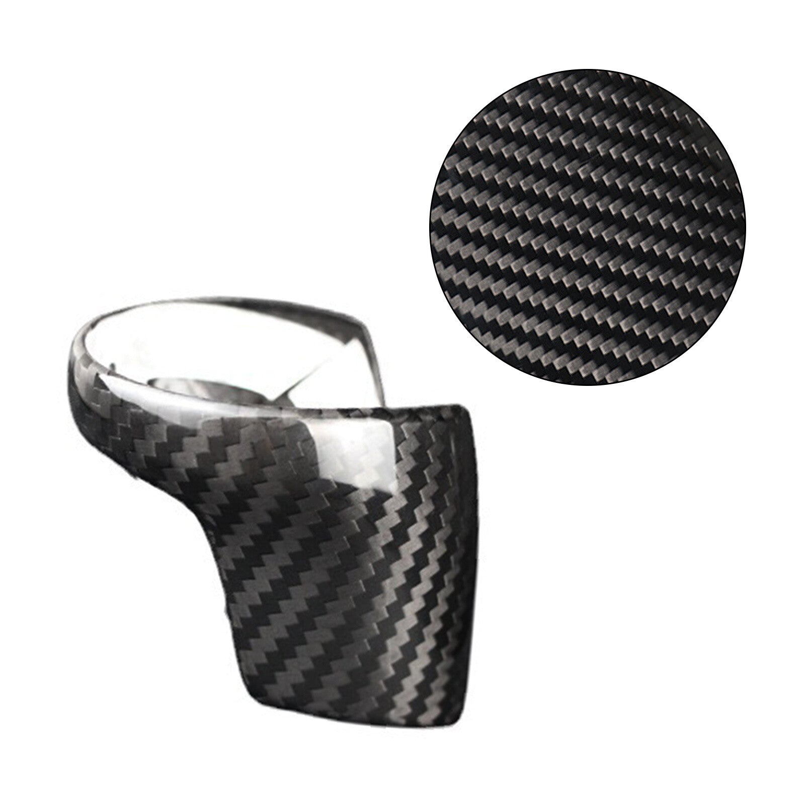 for Mazda 3 6 CX-3 CX-4 CX-8 CX-5 Real Carbon Fiber Gear Shift Knob Cover Trim