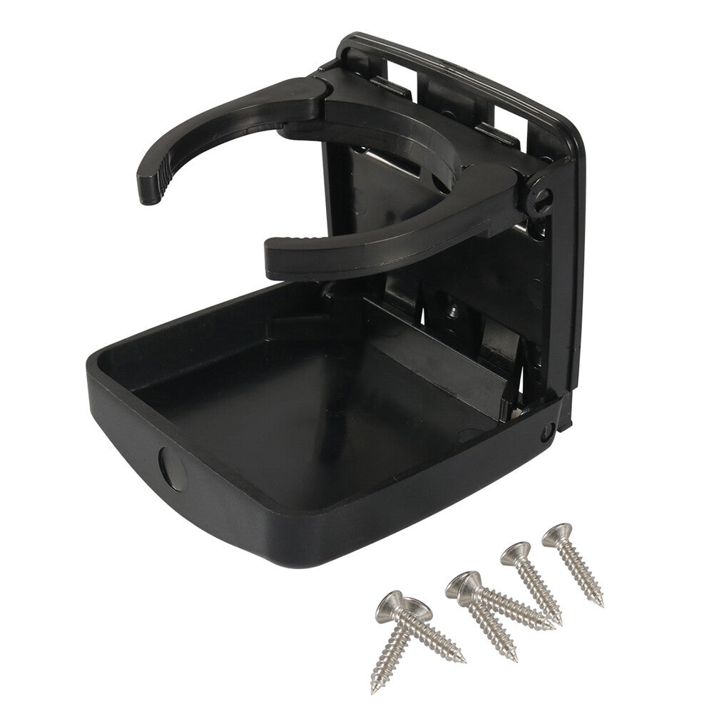 Adjustable Folding Cup Holder Drink Holder With Screws for Marine Boat Caravan