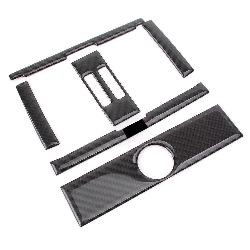 Rear Air Outlet Frame Trim Cover Carbon Fiber for BMW 3-Series F30 2013-2015 Car