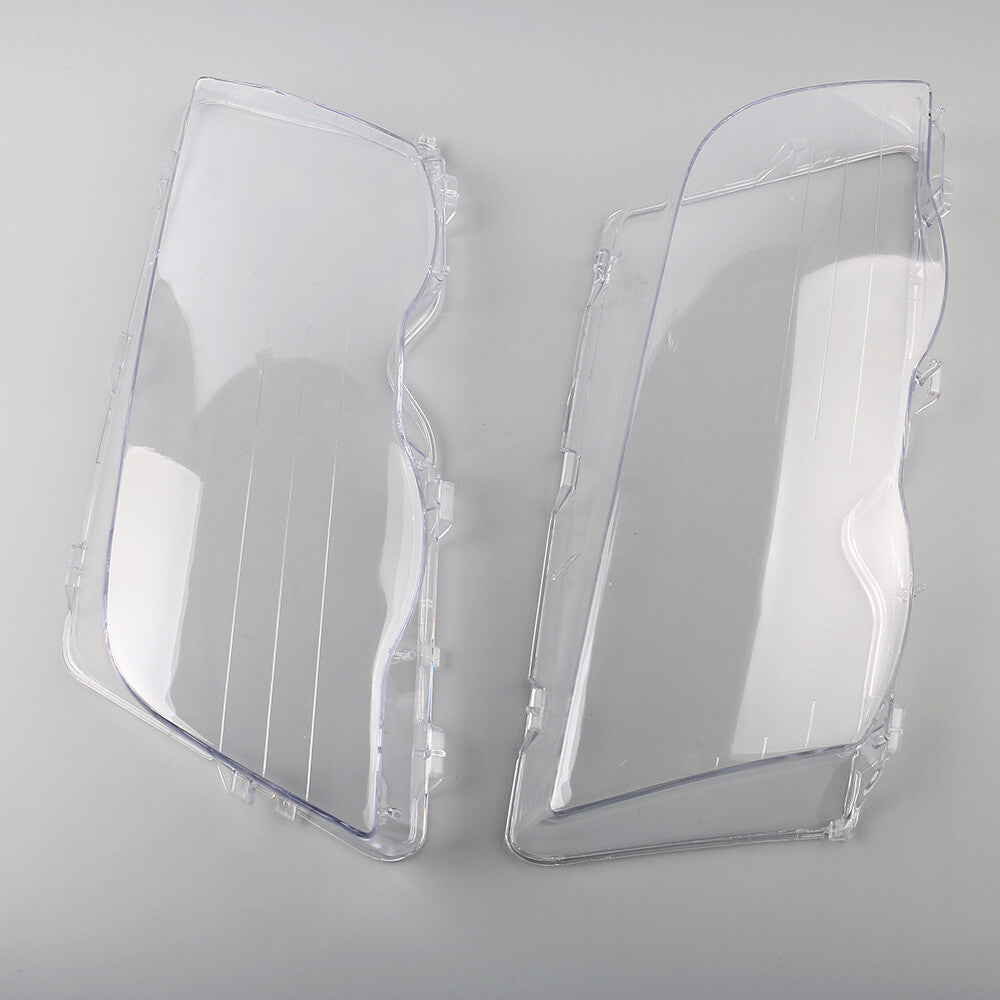 2Pcs Headlight Lens Cover Fits 1998 to 2001 for BMW 3 Series E46 4-door Left + Right