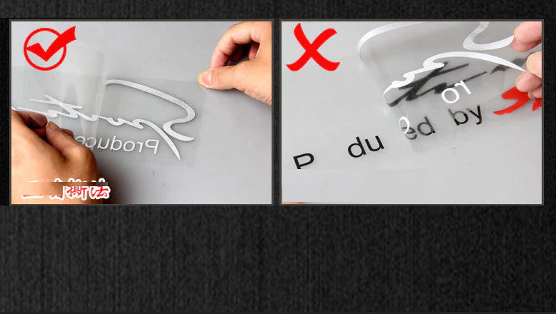 2-Pack White Rearview Mirror Sticker Badges for Alfa Romeo Giulia Accessories
