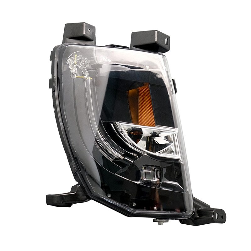 The right front bumper fog light assembly is compatible with for Tesla for Model S 2012-2020.