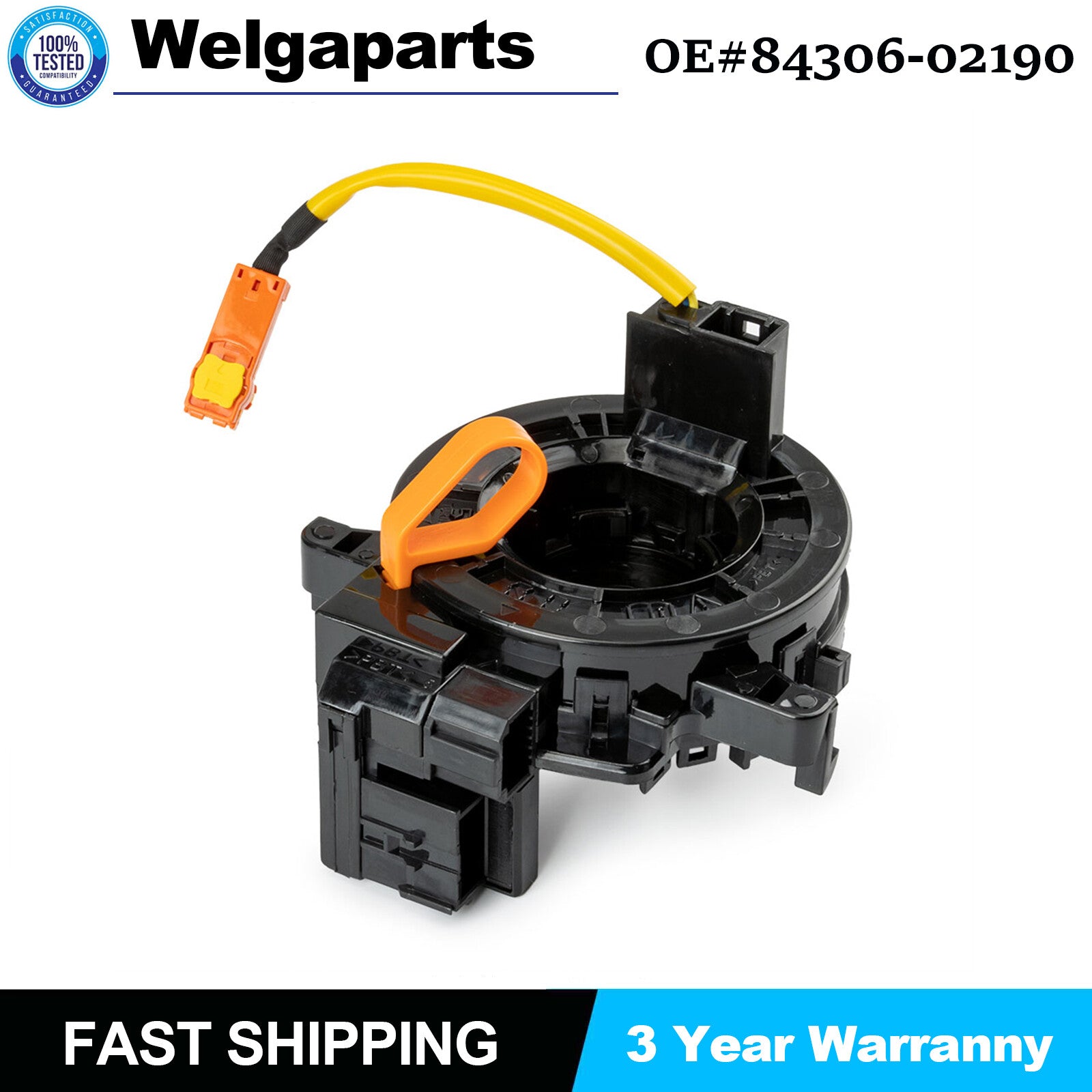 1PC 84306-02190 for TOYOTA for Corolla Yaris Spiral Cable Clockspring 84306-52100